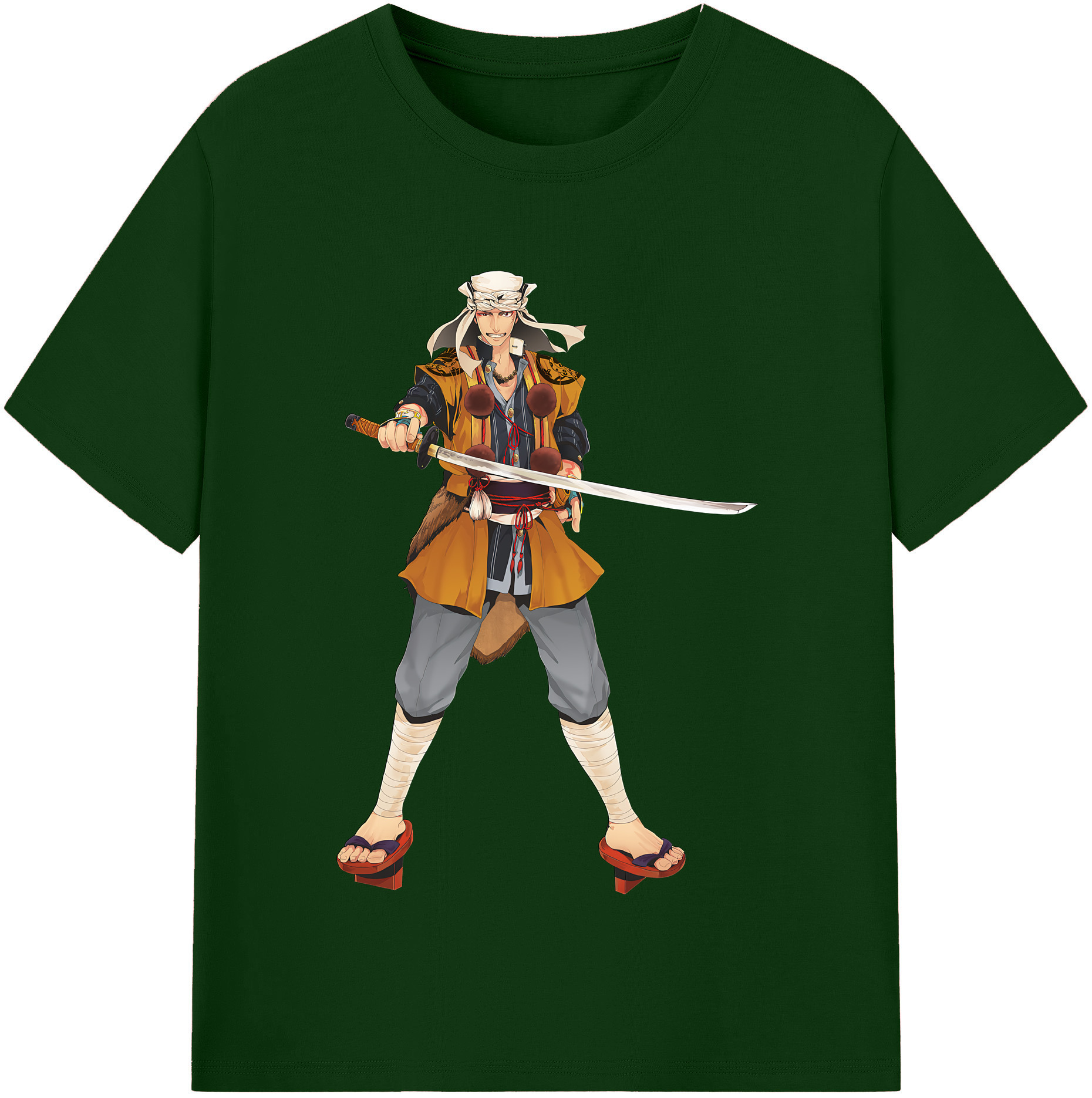 （画像用） 刀剣乱舞 Touken Ranbu 綿100％半袖Tシャツ（フロントプリント）